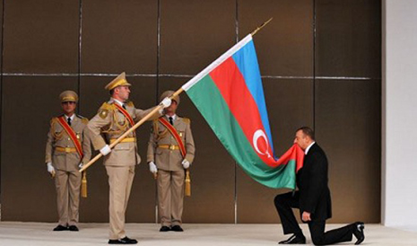 Azerbaijani president takes the oath